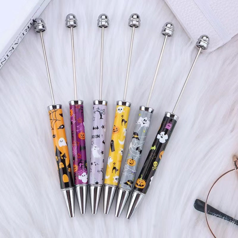 Wholesale Halloween Prints DIY Beadable Pens